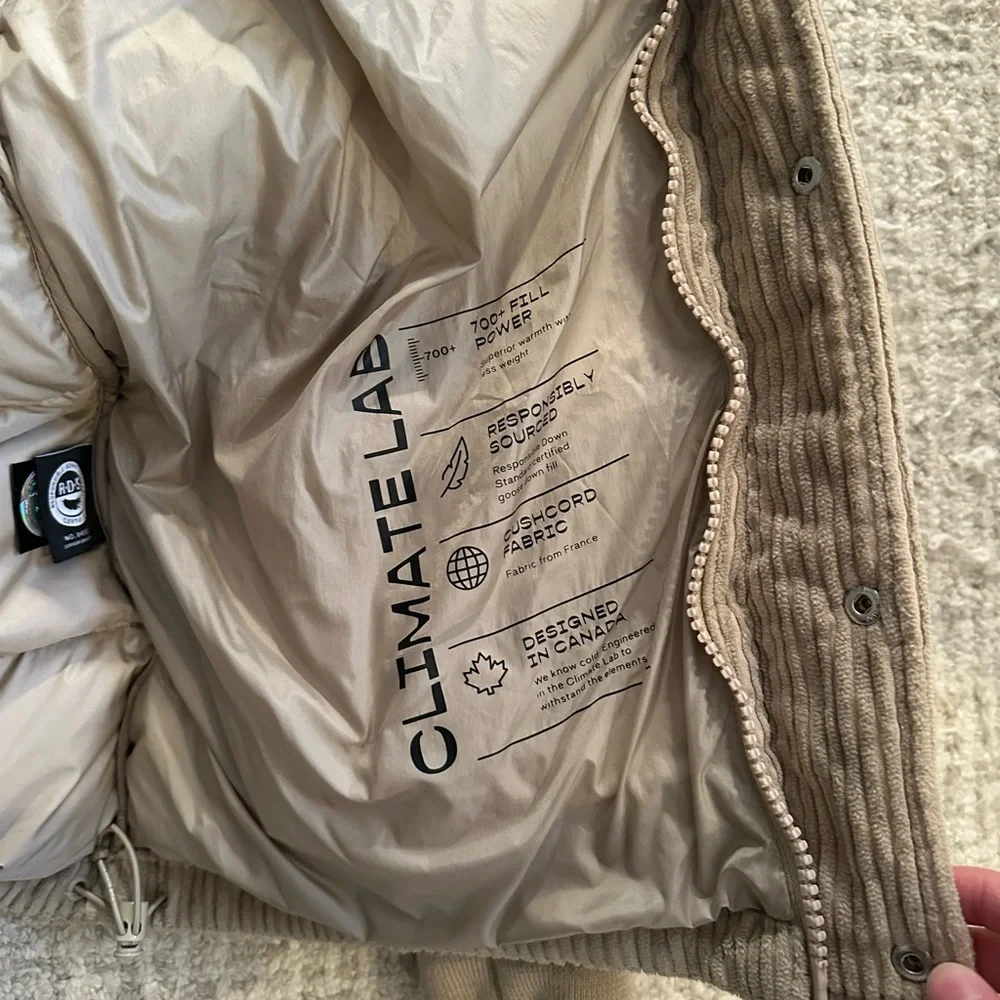 Aritzia Tan Puffer Jacket - Picture 4 of 5